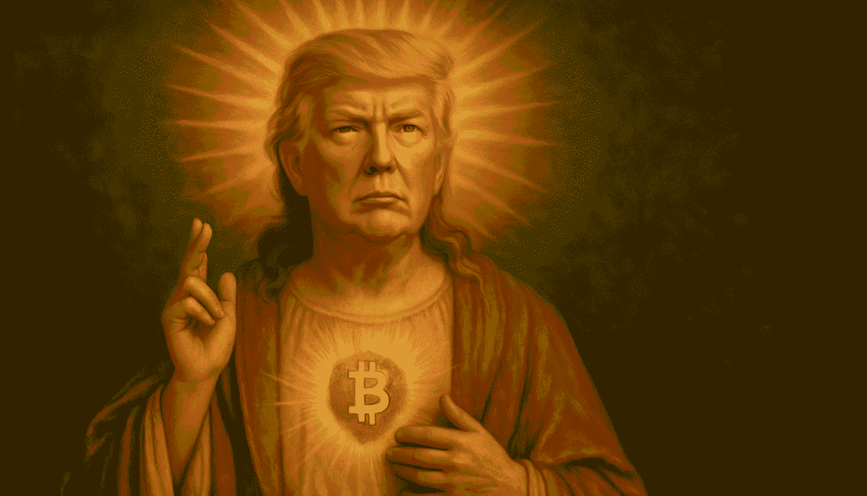 Crypto Jesus Trump