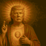Crypto Jesus Trump