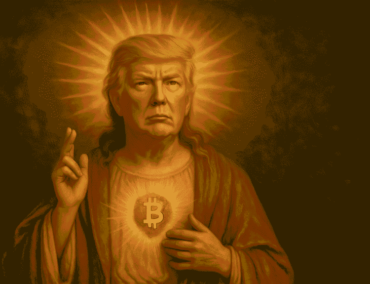 Crypto Jesus Trump