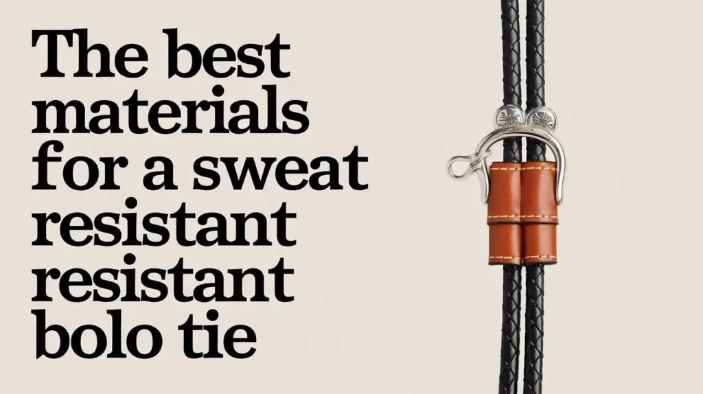 The Best Materials for a Sweat Resistant Bolo Tie